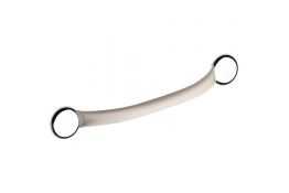 Barre droite monopoutre, 435 mm, Inox, Ø 25 mm, Ivoire Toucher Soft Barre droite monopoutre, 435 mm, Inox, Ø 25 mm, Ivoire Toucher Soft