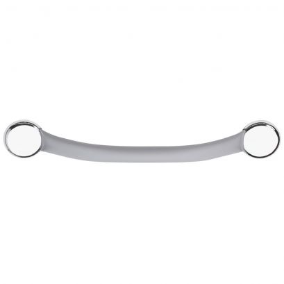 Barre droite monopoutre, 435 mm, Inox, Ø 25 mm, Gris Toucher Soft