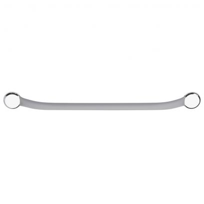 Barre droite monopoutre, 700 mm, Inox, Ø 25 mm, Gris Toucher Soft