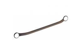 One piece grab bar, 700 mm, Taupe Soft-coated Stainless steel, 700 mm, Ø 25 mm