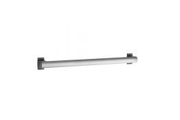 Barre droite 600 mm Design15®, Aluminium Epoxy Gris mat et Anthracite - GAMME POUR LA DOUCHE