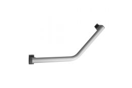 Barre coudée 135° Design15®, Aluminium Epoxy Gris mat et Anthracite - GAMME POUR LA DOUCHE