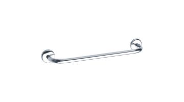 Single towel rail, 404 mm, Chrome-plated Steel