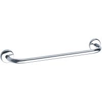 Single towel rail, 544 mm, Chrome-plated Steel