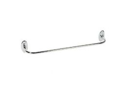 Single towel rail, 520 x 70 x 90 cm, Chrome-plated Steel, Ø 12 mm