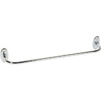 Single towel rail, 520 x 70 x 90 cm, Chrome-plated Steel, Ø 12 mm