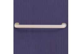 Single towel rail, White ABS, 450 x 40 x 70 mm