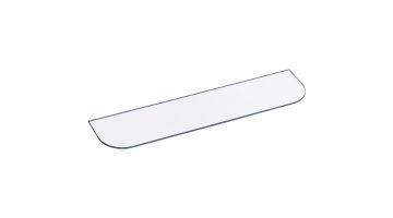 Rayon verre pour tablette, 500 x 118 mm, Verre Sécurit 