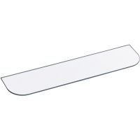 Rayon verre pour tablette, 500 x 118 mm, Verre Sécurit 