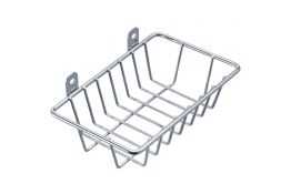 Soap basket, Chrome-plated Steel, 150 x 100 x 37 mm