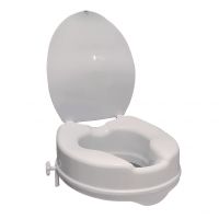 Réhausse pour cuvette WC standard, Polyéthylène Blanc