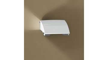 Toilet roll holder, Chrome-plated steel, 150 x 100 x 40 mm