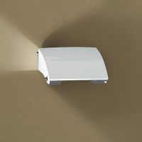 Distributeur papier WC, 127 x 82 x 56 mm, Acier Epoxy blanc