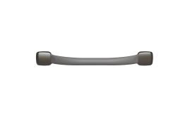 Barre droite 42 cm gris MANA