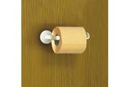 Toilet roll holder, White Epoxy-coated Steel